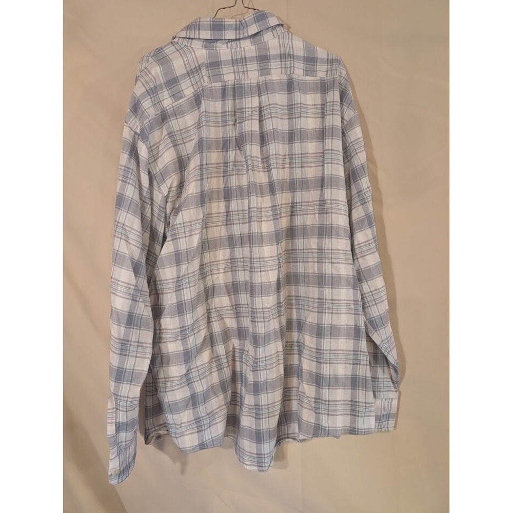 Raintree Southern Collection by Hampton Plaid Button-Up Shirt XXL USA Made - Picture 2 of 3